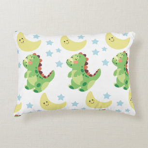 Dinosaur accent pillow