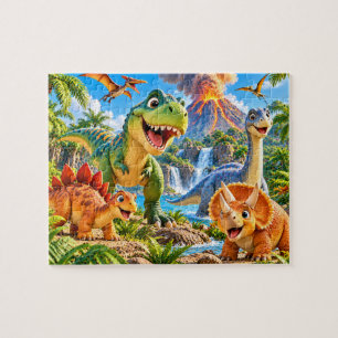 Dinosaur Adventure Jigsaw Puzzle