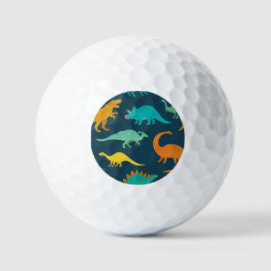 Dinosaur Adventure: Kids' Nursery Wallpaper Golf Balls