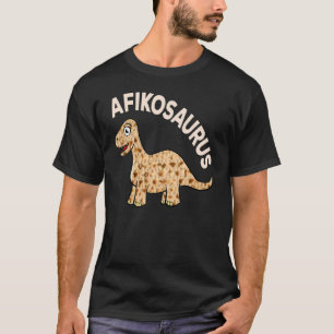 Dinosaur Afiko Hebrew Passover Jewish T-Shirt