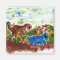 Dinosaur and donkey parade magnet