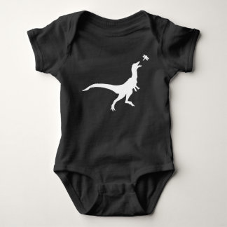 Dinosaur and Dragonfly Baby Bodysuit
