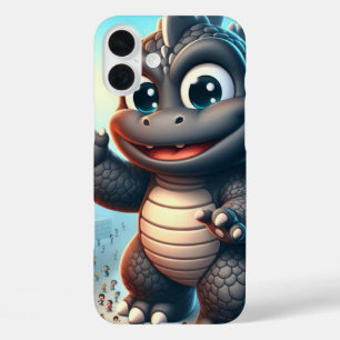 Dinosaur Angry iPhone 16 Plus Case