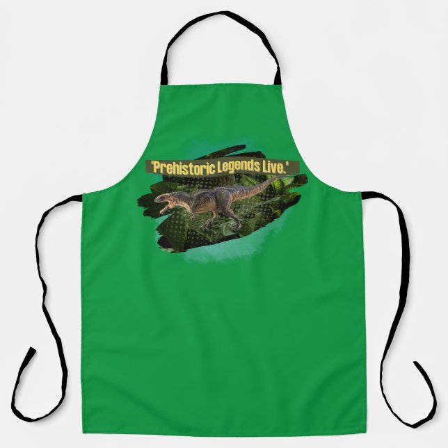dinosaur apron (Front)