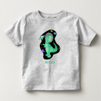 Dinosaur Astronaut Outer Space