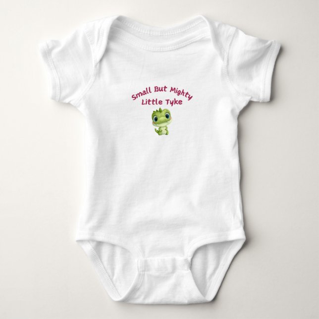 Dinosaur Baby Bodysuit (Front)