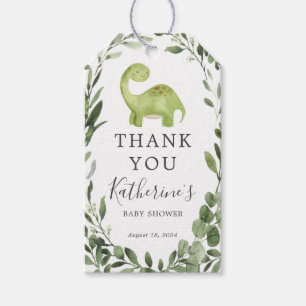 Dinosaur Baby Shower Favour Tag