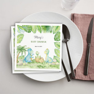 Dinosaur Baby Shower  Napkin