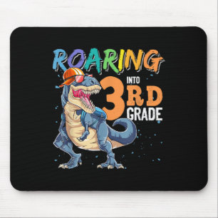 Dinosaur Back To School Im Ready To Crush 3rd Grad Mouse Pad