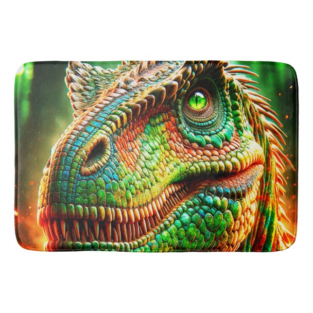Dinosaur Bath Mat (Front)