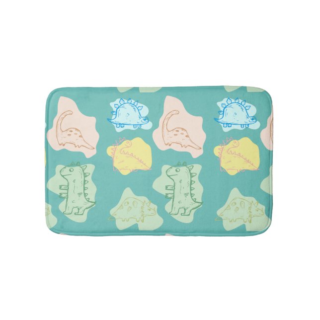 dinosaur bath mat (Front)