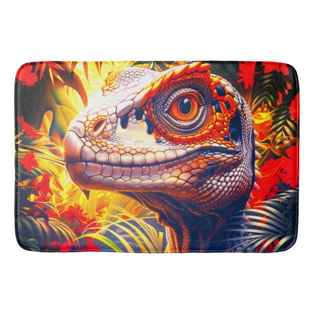 Dinosaur Bath Mat (Front)