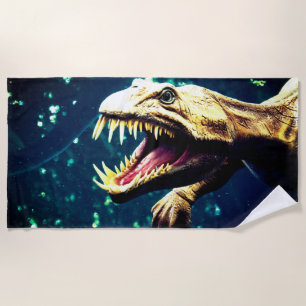 Dinosaur Beach Towel