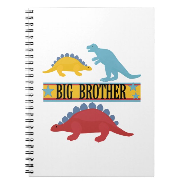 Dinosaur Big Brother Notebook (Front)