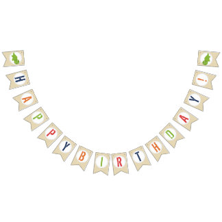 Dinosaur Birthday Banner