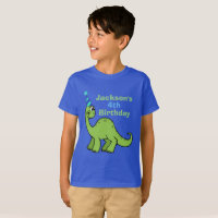 Dinosaur Birthday Boy Personalized Kids