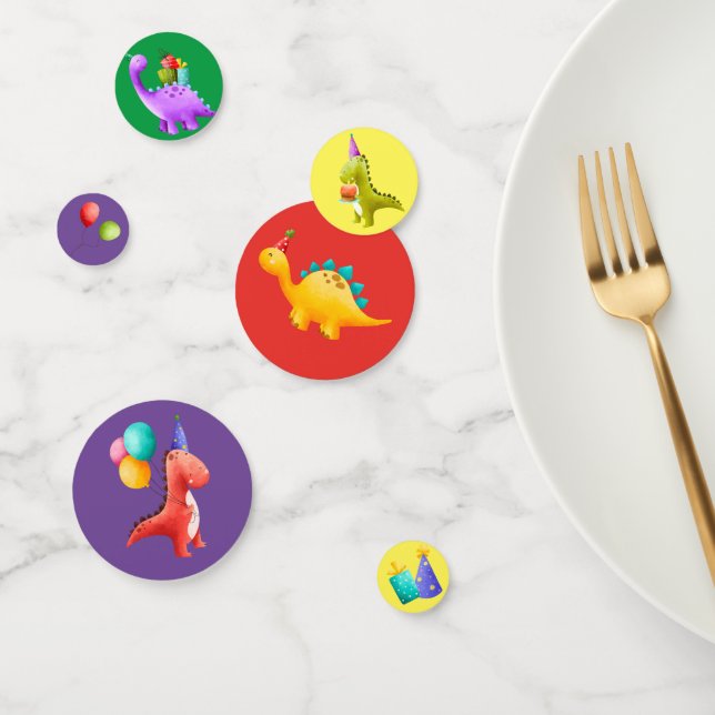 Dinosaur Birthday  Confetti (Group)