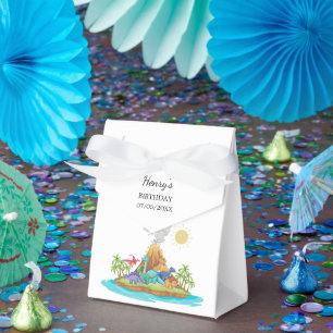 Dinosaur Birthday Party Favor Box