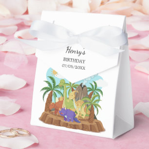 Dinosaur Birthday Party Favor Box