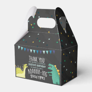 Dinosaur Birthday Party Favour Box