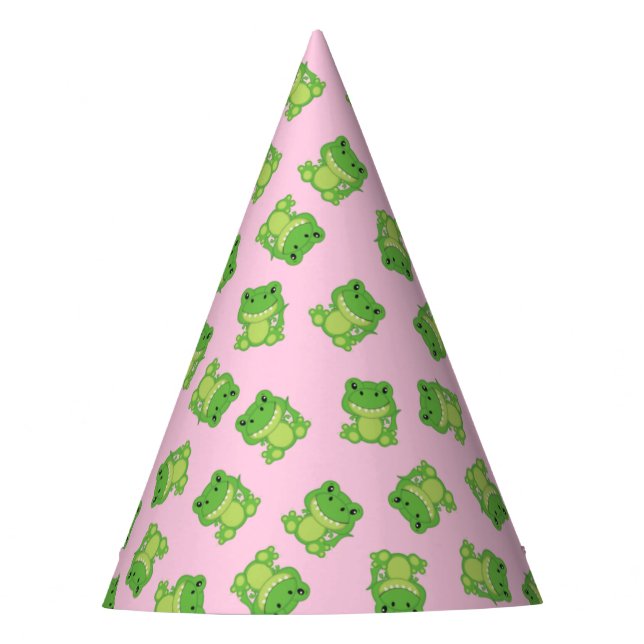 Dinosaur Birthday Party Hat (Front)
