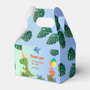 Dinosaur Birthday Party Kids Dino Theme Favor Box