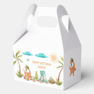 Dinosaur Birthday Rex birthday Favor Box