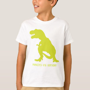 Dinosaur Birthday T Rex  Personalized T-Shirt