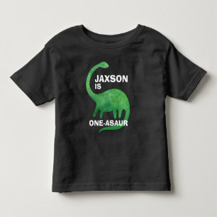 Dinosaur Birthday T-Shirt - Any Age - Add Name