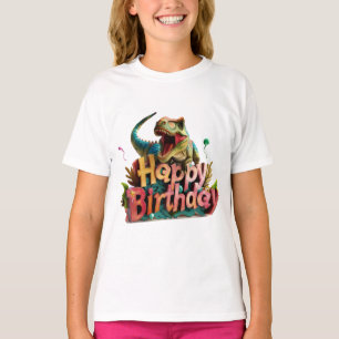 Dinosaur Birthday Tee – Fun Dino Theme for Kids
