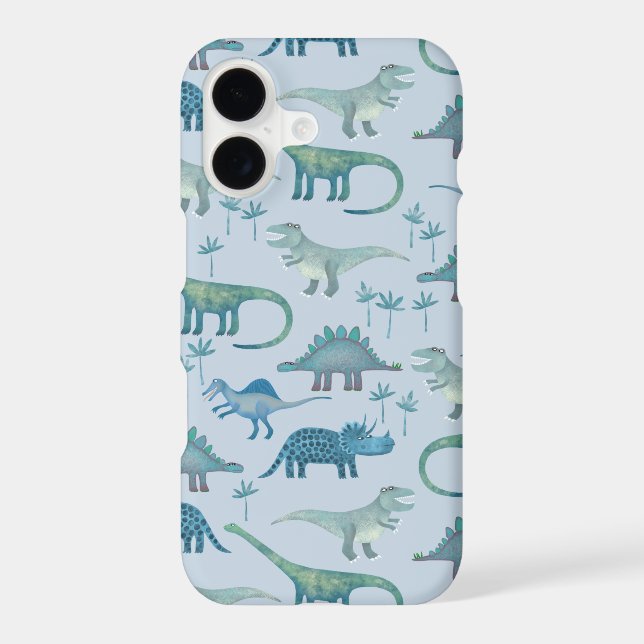Dinosaur Blue Pattern (Back)