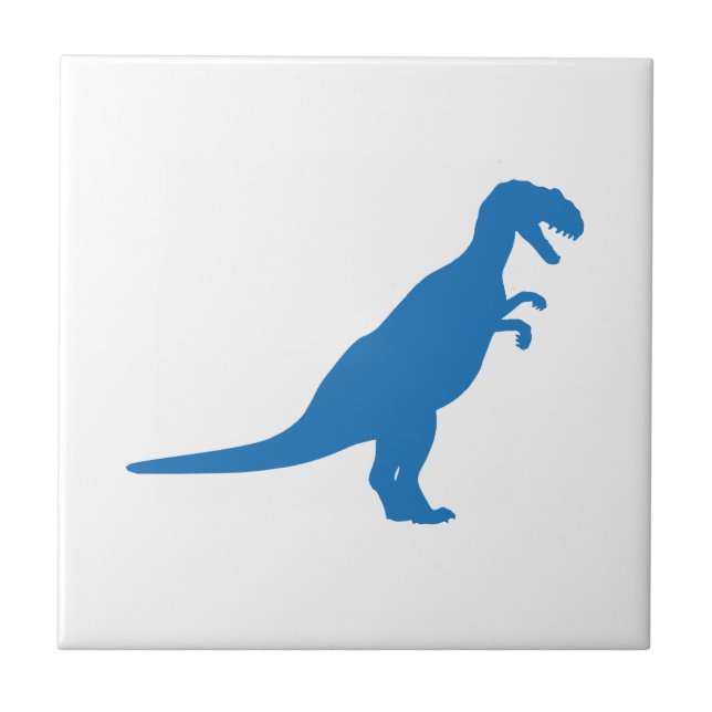 Dinosaur Blue Tile (Front)