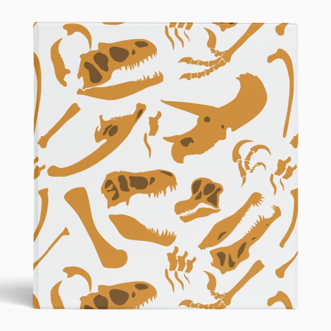 Dinosaur Bones Binder (Front)