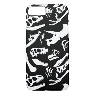 Dinosaur Bones (Black) Case-Mate iPhone Case