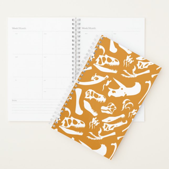 Dinosaur Bones (Gold) Planner (Display)