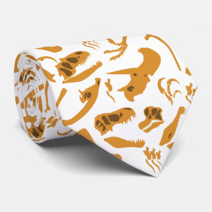 Dinosaur Bones Tie