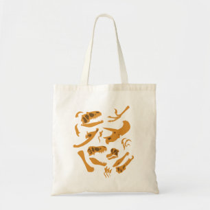 Dinosaur Bones Tote Bag