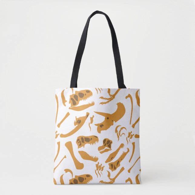 Dinosaur Bones Tote Bag (Front)