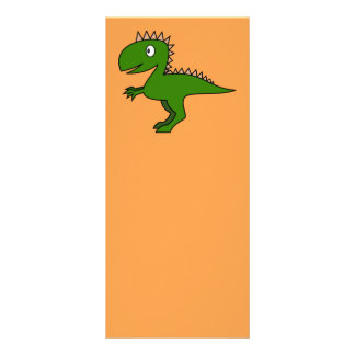 Dinosaur Bookmark Rack Card
