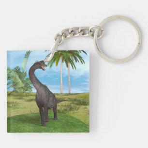 Dinosaur Brachiosaurus Keychain