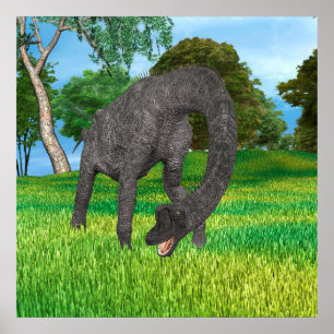 Dinosaur Brachiosaurus Poster