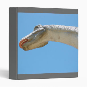 Dinosaur Brontosaurus Binder