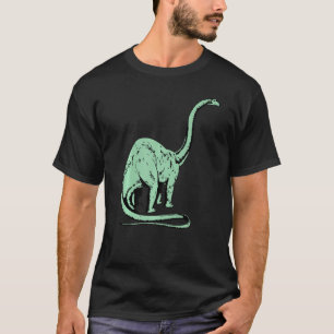 Dinosaur Brontosaurus Cute Prehistoric Foot Dino F T-Shirt
