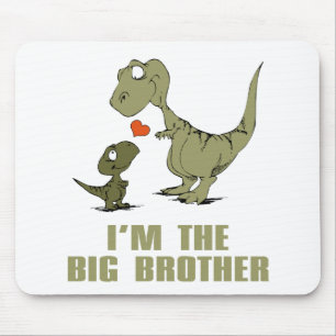 Dinosaur Brothers Mouse Pad