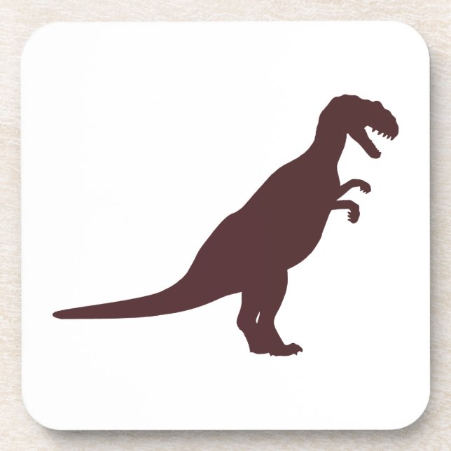 Dinosaur Brown Coaster (Front)