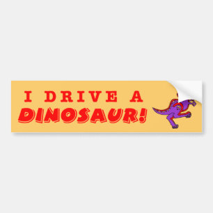 Dinosaur Bumper Sticker