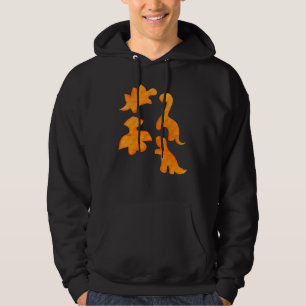 Dinosaur Chicken Nugget Kids Men Women Nuggets Hoodie