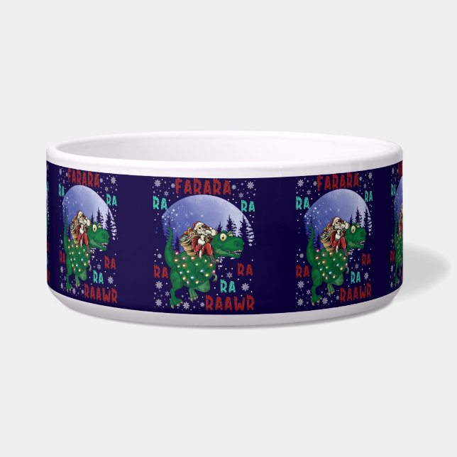 Dinosaur Christmas Santa Claus (Front)