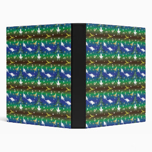 Dinosaur Christmas Tree Binder