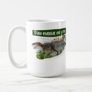 dinosaur coffee mug